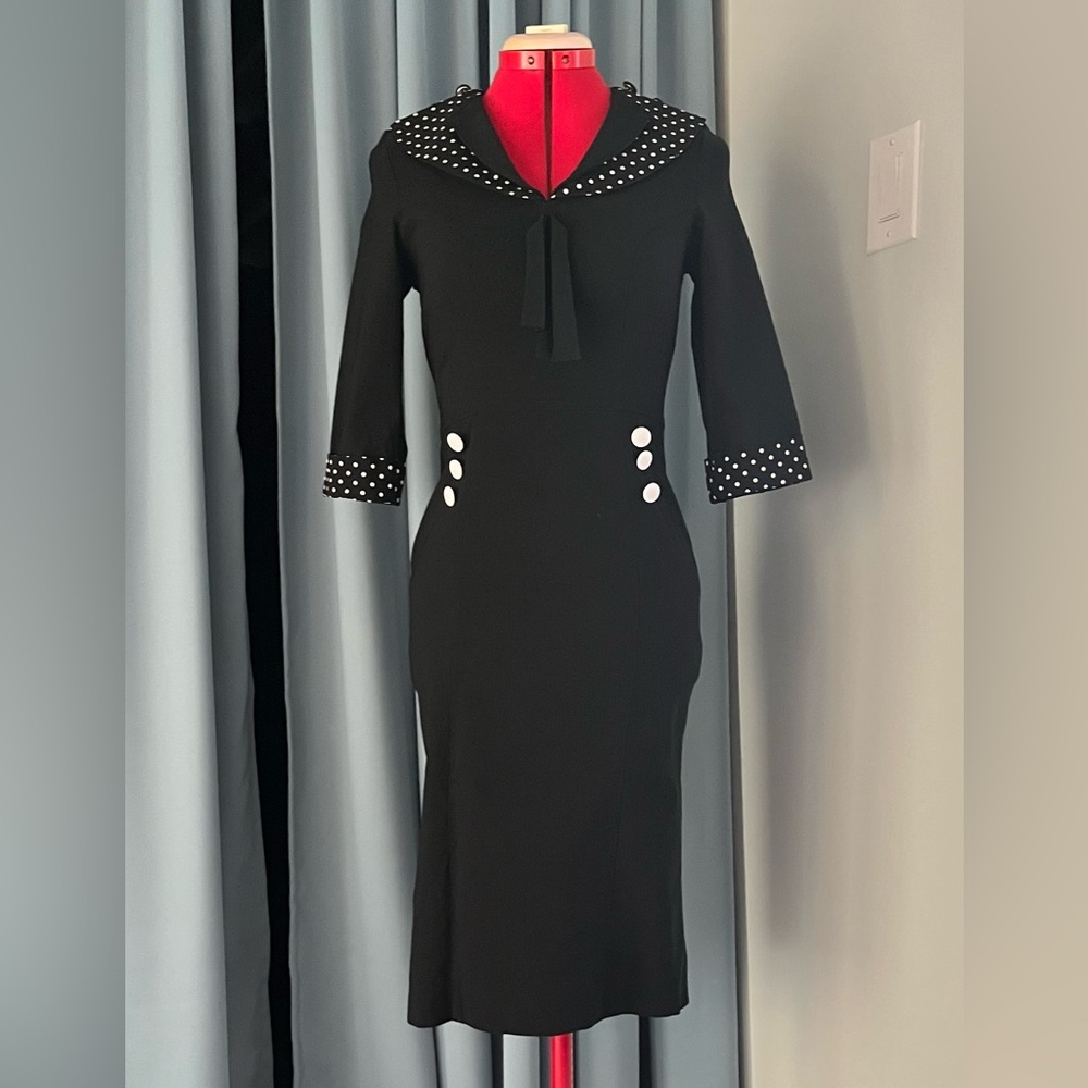 Hell Bunny Vixen Pencil Wiggle Dress